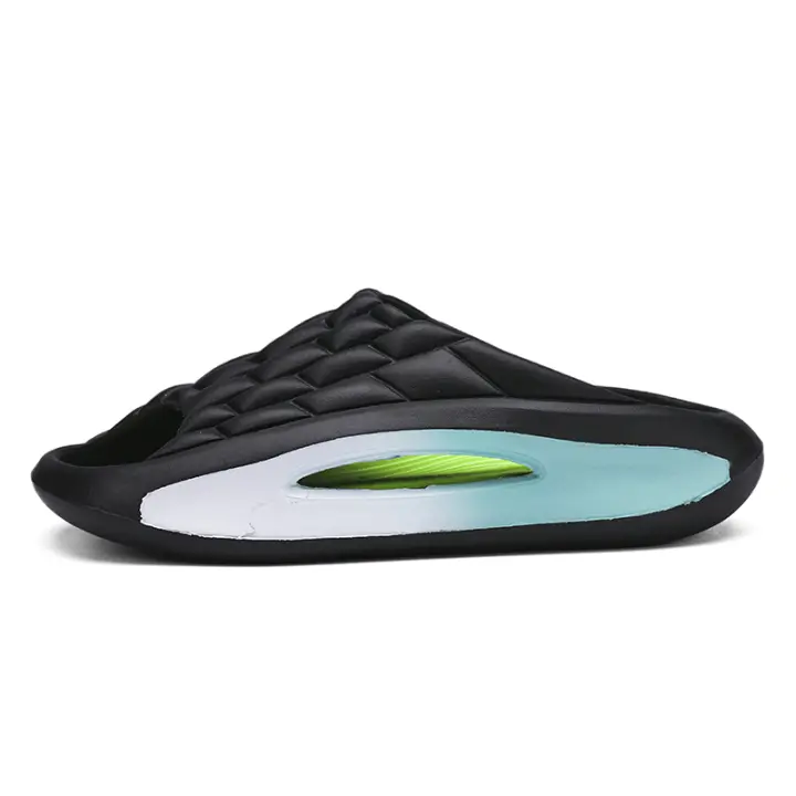Zapatillas de casa para hombre y mujer, sandalias abiertas de suela gruesa. - 1