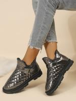 Botas cálidas de nieve para mujer, botines de felpa con hebilla, invierno, 2023 - details 20
