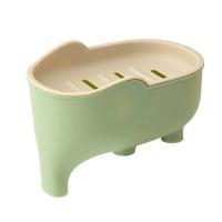 Nueva Caja de Jabón de Doble Capa Accesorio Creativo de Elefante Lindo para Baño - details 0