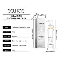 Pasta de dientes limpiadora, limpieza profunda de dientes, mejora el diente amarillo, aliento fresco, elimina manchas, eliminación de cálculo, cuidado bucal, 150g - details 2