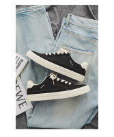 Zapatos de lona de otoño para hombre, estilo coreano, de caña baja, deportivos, de moda para estudiantes, de tendencia informal, transpirables, de moda, informales, deportivos. - details 14