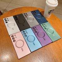 Funda de lujo magnética para Samsung Galaxy S25, S24, S23, S22, Ultra Plus, S21, S20, Fe Note 20, A35, A55, A05, A15 Fundas para móviles de Tpu Suave - details 0