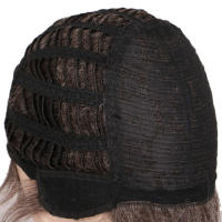 Peluca rizada ondulada grande dorada para mujer y niña, aspecto Natural, fibra sintética resistente al calor, peinado del cabello - details 1