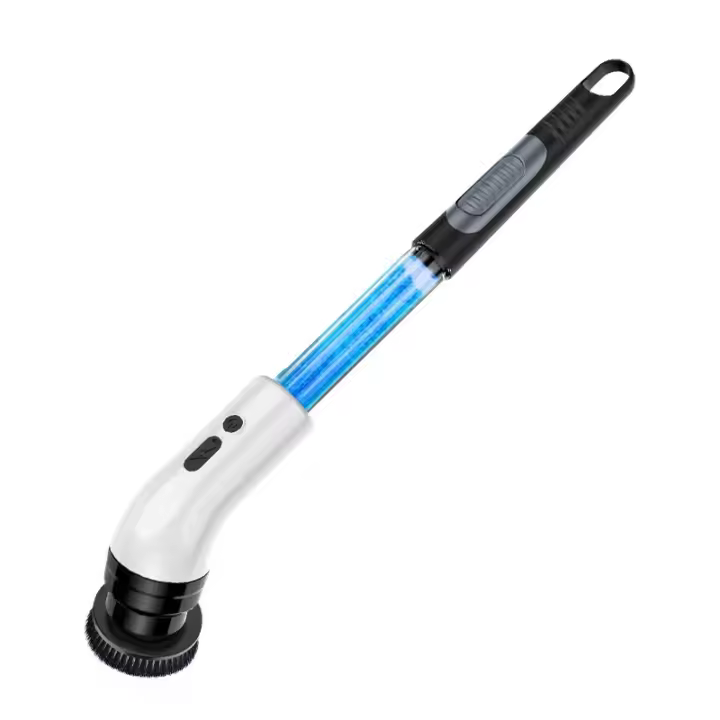 Cepillo de limpieza eléctrico multifuncional recargable Automático giratorio para cocina, baño, vidrio largo y corto - 1