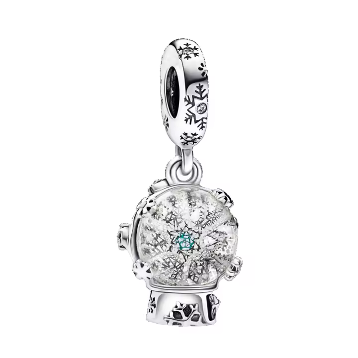 Colgante de Bola de Magia de Copo de Nieve de Plata Esterlina 925 Nueva Joyería de Verano 2024 para Pulsera y Collar - 1