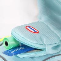 Arnés reflectante para perro, chaleco ajustable, correa de pecho para perro antidesprendimiento, transpirable con mochila, conjunto de arnés y correa para perro al aire libre - details 5