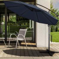 Paraguas de aluminio con manivela 300/350 cm de diámetro Protección UV Impermeable para mercado - details 39