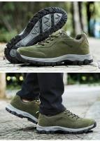 Zapatos de Senderismo de Cuero de Gamuza para Hombres Calzado de Exteriores Original - details 13