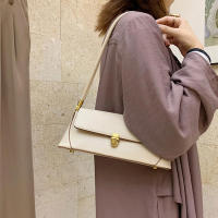 Bolso de hombro de cuero de PU para mujer, bolso pequeño, color sólido, de moda - details 16