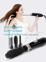 4 In1 Multifunction Electric Hair Dryer Blow Dryer Hair Curling Straightener Iron Rotating Brush Hairdryer Hair Styling Tools - details 6