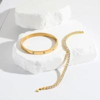 Pulsera Colgante de Amor de Lujo para Mujeres y Adolescentes Brazalete de Circonio Cúbico - details 5