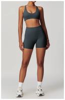 Sujetador de Yoga para Mujer de Nylon Sexy Cruz Transpirable para Gimnasio Top de Primavera/Verano - details 22