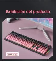 LT104 Teclado Tri-Modo RGB Personalizado Inalámbrico 2.4G Bluetooth Teclado Mecánico de Oficina - details 16