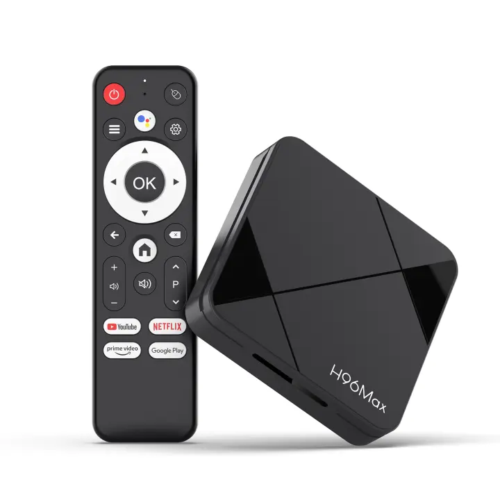 H96 MAX RK3518 Caja de TV Inteligente 4K Streaming a 60fps Wifi6 BT5.0 Asistente de Voz Google - 1