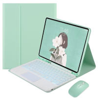 Funda con Teclado retroiluminado para iPad Pro, 11 ", 2024, Bluetooth, ratón inalámbrico, Touchpad RGB, Kit de soporte - details 0