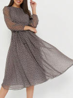 Vestido de cintura con lazo floral estilo casual de vacaciones para mujer Primavera Verano - details 19