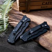 Cuchillo plegable de acero inoxidable fácil de llevar, cuchillo de corte para acampar, multiherramienta, cuchillos de bolsillo, supervivencia al aire libre, salvavidas - details 4