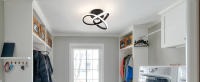 TOMAXIN-Luz LED de techo moderna, luces de pasillo para dormitorio, entrada, armario, balcón, diseño curvo, 24CM - details 7