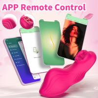 Vibrador portátil con aplicación Bluetooth para mujer, Control remoto inalámbrico, estimulador de clítoris y huevo, Juguetes sexuales femeninos para parejas - details 4