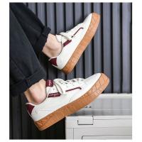 Zapatos Casuales para Hombres de Primavera Nuevos Zapatos Blancos Versátiles con Forro de Tela y Suela Mixta - details 4