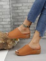 Sandalias de Cuña para Mujer en Verano Cerrura Abierta Cómodas y Transpirables - details 3