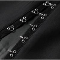 Conjunto de Chaleco sin Mangas para Mujer Cintura Alta, Pantalones Rectos, Botones de Metal, Cuello Cuadrado Moda de Alta Calidad - details 3