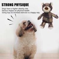Oso de peluche resistente al desgaste para mascotas, juguetes para masticar con voz, suministros interactivos para perros y cachorros - details 1