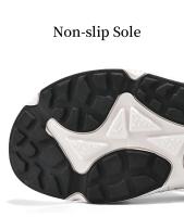 Sandalias de senderismo con plataforma de verano para hombre, sandalias de playa marrones para exteriores, sandalias originales de diseñador de lujo para mujer 2025, sandalias para hombre. - details 4