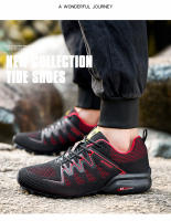 New Arrival Classics Style Mens Hiking Shoes Breathable Sport Shoes Climbing Sneakers Outdoor Anti-Slip Trekking Shoes - details 16