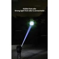 Linterna LED Portátil de Alta Potencia Xiaomi Recargable, Luz Fuerte, Enfoque Variable con Reflector, Luces Laterales, Lámpara LED Recargable por USB de Alcance Largo - details 1