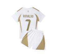 Riad Dos 24-25 Blanco No. Camiseta de fútbol 7 Club para niños y adultos, tallas 14-3XL No. Adultos, - details 5