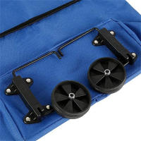 Bolsas de compras plegables, carrito de compras impermeable, aislado, bolsa de compras de utilidad, bolsa de camión de mano Personal rodante - details 0