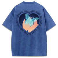 Camiseta Deportiva de Moda Callejera para Mujer Manga Corta, Cuello Redondo, Algodón 2K, Venta Caliente - details 49