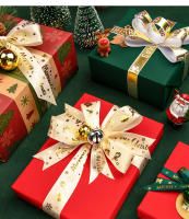 Cinta de Navidad para envolver regalos, decoración de pasteles, caja de regalo de flores, cinta d iy - details 6