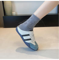 Dexun zapatos media zapatillas nuevo feo lindo medio arrastre zapatos deportivos planos casuales de gran tamaño zapatos de las mujeres 41-43 - details 16