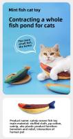 C002 viene con hierba gatera, varios peces simulados y juguetes para gatos - details 0