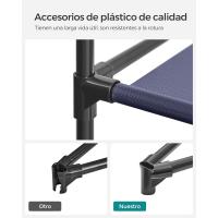 Armario de Tela 12 con Barra y Estantes Armario Estable para Dormitorio, Vestidor 150 x 45 x 175 cm - details 22