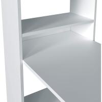 Estantería Reversible Mesa de Ordenador Blanco Artik y Roble Canadian Modelo Doble - details 21