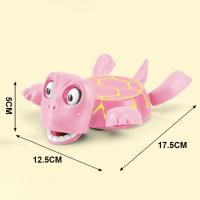Posavasos de tortuga con prensa para sonar, ojos abiertos, expresión divertida, almohadilla para taza de agua, Base creativa de tortuga asustada - details 6