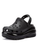 Cro Classic Mega Crush Clog - Sandalias Negeras para Mujer - Suela Crush Extra Gruesa - details 1