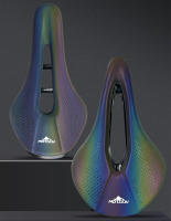 Asiento de bicicleta MOTSUV con cubierta de cuero PU de silicona suave y cómodo para carretera y montaña resistente a los golpes - details 2