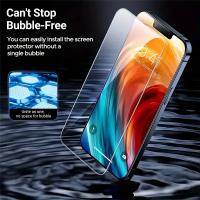 Protector de Pantalla y Lente de Cámara para iPhone 15 Pro Max /15 Pro /15 /15 Plus /11 /12 /13 /14 Pro Max Película de Vidrio Templado 4 en 1 Accesorios para Teléfono Móvil Compatibilidad con APPLE Normales Productos Peligrosos - details 3