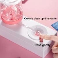 Bebedero de agua con cambio automático para mascotas, tazón de agua para gatos y perros pequeños, almacenamiento de bebedero para mascotas, nuevo - details 2