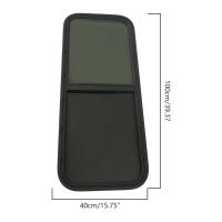Ventana deslizante de aluminio para caravana Ventana de pantalla de insectos universal para campera - details 1