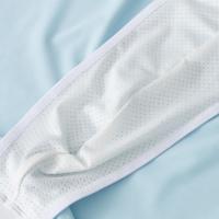 Calzoncillos Boxer simples a la moda, calzoncillos finos sin costuras de Color sólido, ropa interior transpirable de sensación fresca para hombres de verano - details 1