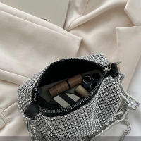 Bolso de Mano con Diamantes y Resplandor para Mujeres Bolso de Hombro Bolso de Señora Bolso Cruzado con Cadena de Cristal - details 16