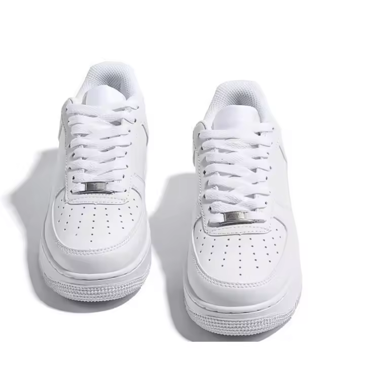 Zapatillas Clásico Blanco Negro a1 Zapatillas Casual Hombre y Mujer al Aire Libre - 1