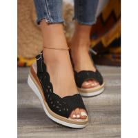 sandalias de cuña casual para mujer zapatos de verano - details 1