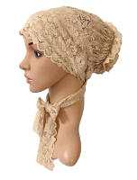 Pañuelo de Encaje para Mujer Gorros de Cuidado del Cabello Islámico Bandana de Moda para Pérdida de Cabello - details 0