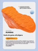 Zapatillas Deportivas de Alta Absorción y Elasticidad Zapatillas de Correr para Hombres, Aeróbicos para Parejas, Zapatillas Casuales y Versátiles - details 8